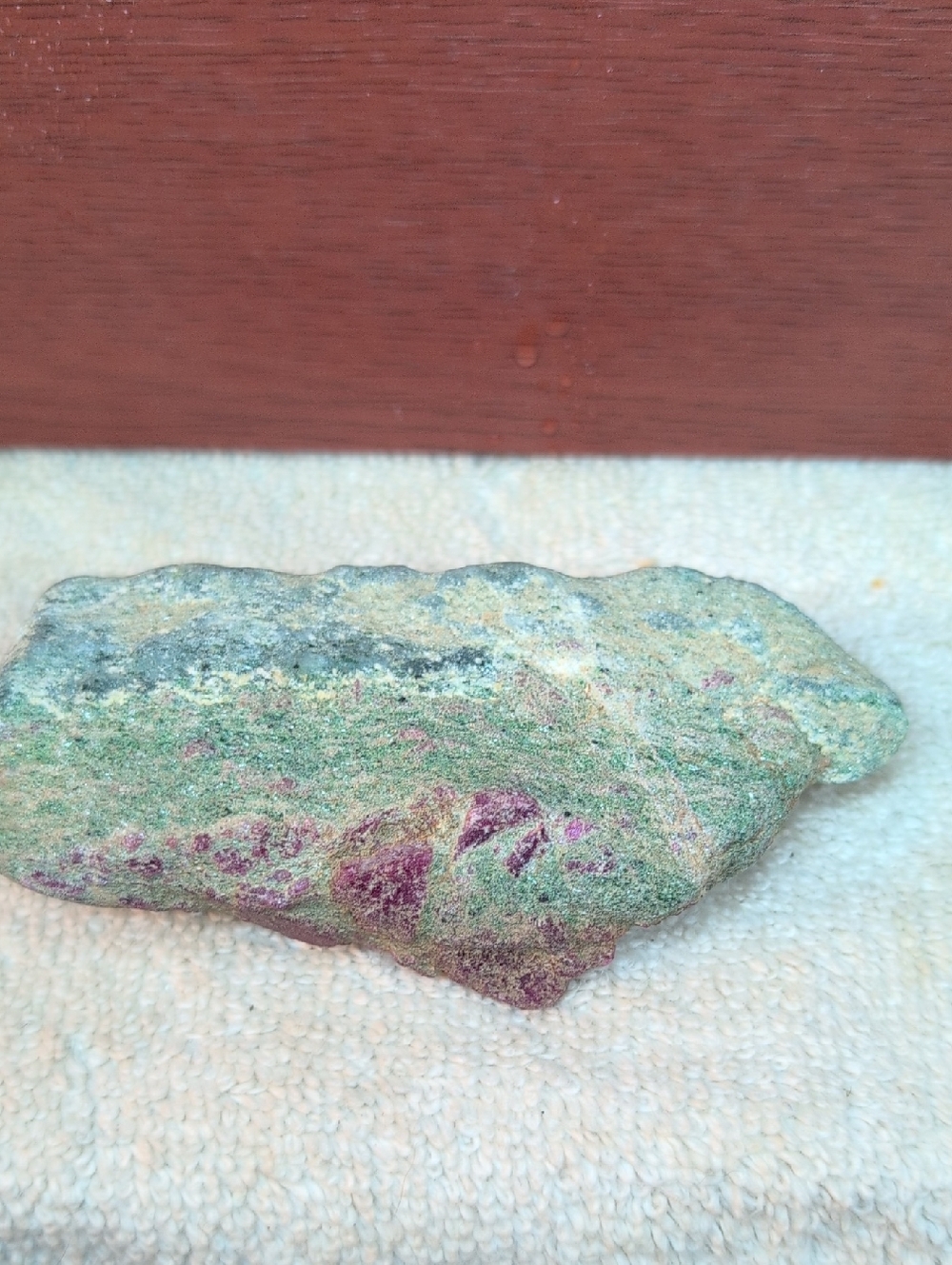 Large Rough Ruby In Zoisite - Picture 12 of 12